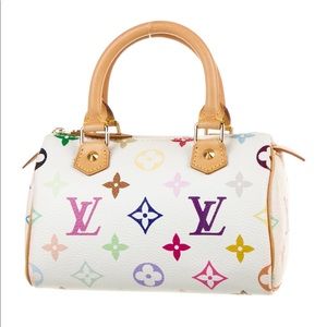 Louis Vuitton multicolor Mini Speedy